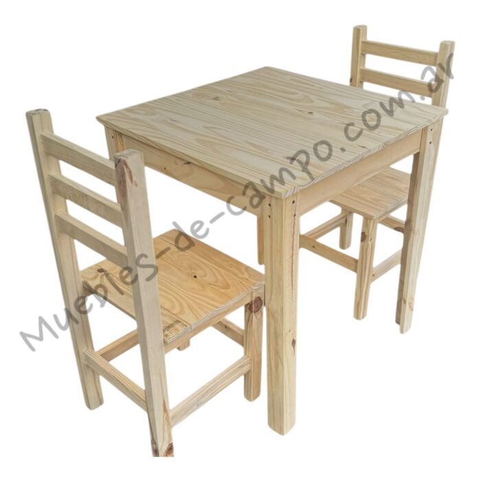 Mesa Cuadrada para Bar Parrilla Resto 60x60 / 70x70 - Imagen 7