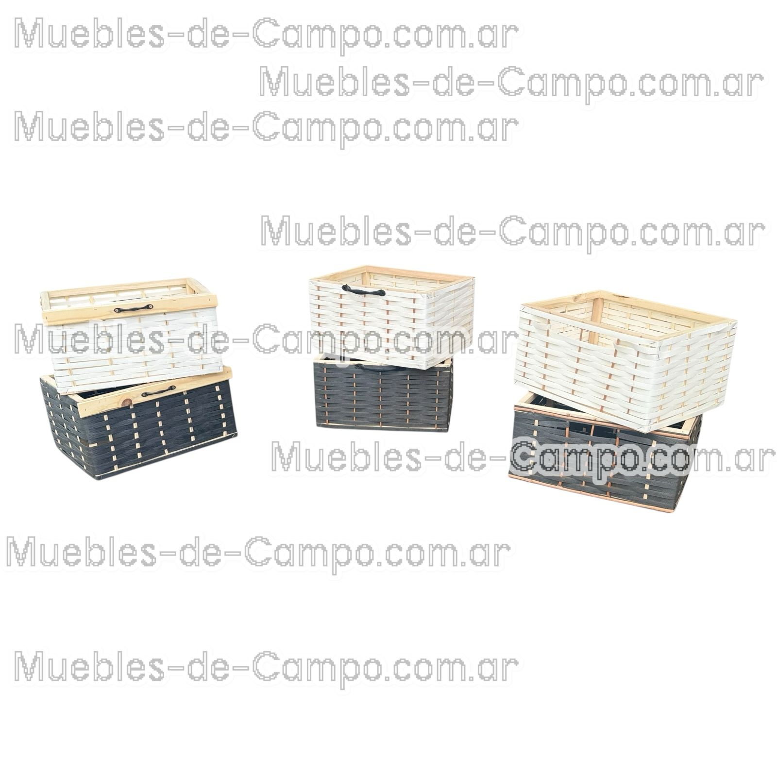 "Descubre nuestros elegantes canastos de suncho y mimbre, perfectos para organizar tu hogar con estilo. Con características únicas como manijas de plástico, vivos de madera y diseños versátiles, son ideales para cualquier espacio. ¡Dale un toque acogedor a tu decoración y mantén el orden en un solo lugar!"