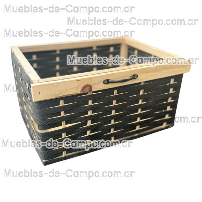 Canastos Organizadores - Mimbre y Suncho - Solución Perfecta para el Orden en Casa - Imagen 18