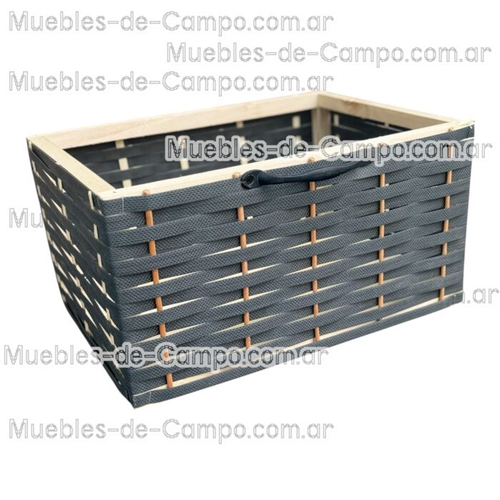 Canastos Organizadores - Mimbre y Suncho - Solución Perfecta para el Orden en Casa - Imagen 15