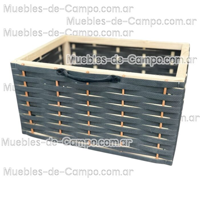 Canastos Organizadores - Mimbre y Suncho - Solución Perfecta para el Orden en Casa - Imagen 14