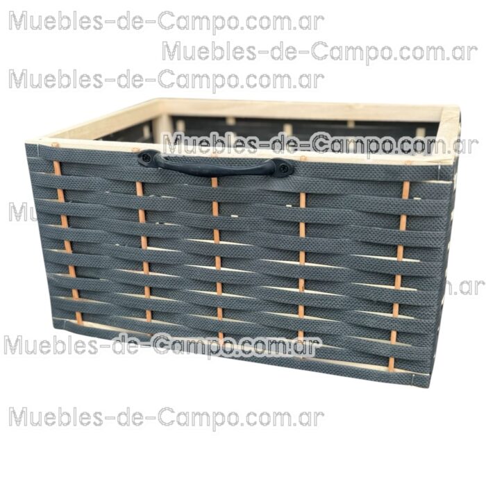 Canastos Organizadores - Mimbre y Suncho - Solución Perfecta para el Orden en Casa - Imagen 13