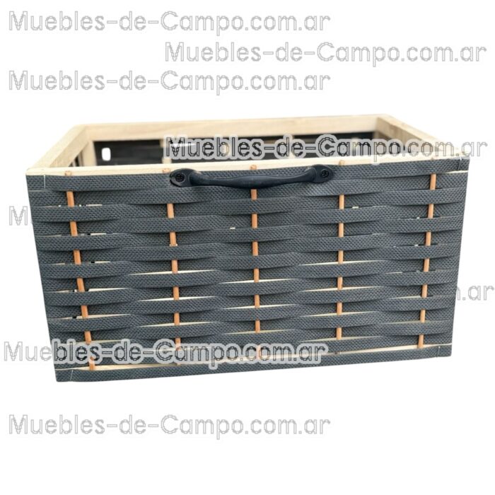 Canastos Organizadores - Mimbre y Suncho - Solución Perfecta para el Orden en Casa - Imagen 16