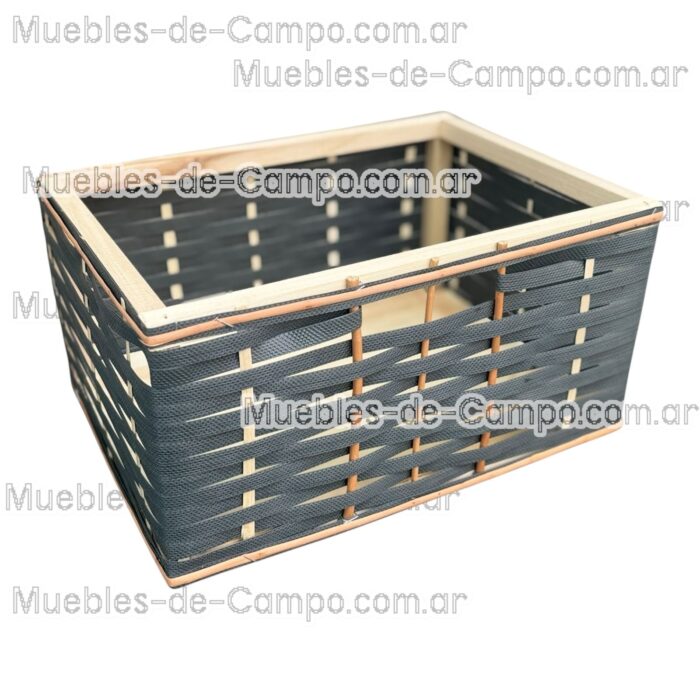 Canastos Organizadores - Mimbre y Suncho - Solución Perfecta para el Orden en Casa - Imagen 6